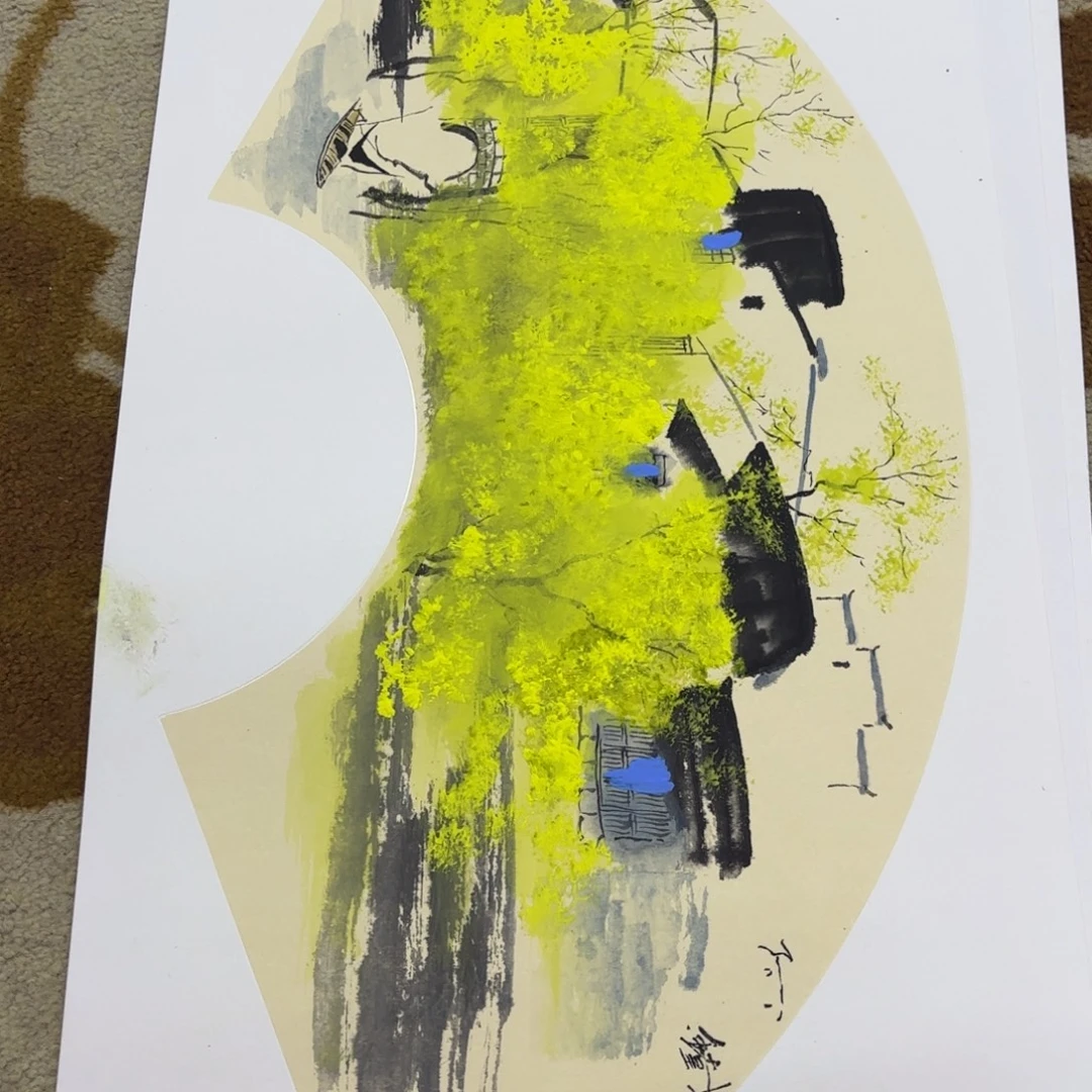 国画赵铁老师作品刘