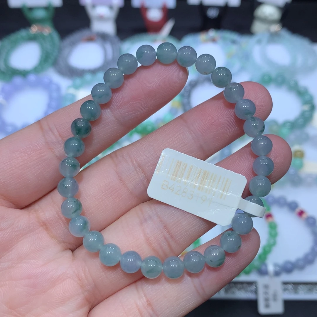 翡翠未镶嵌手串天然