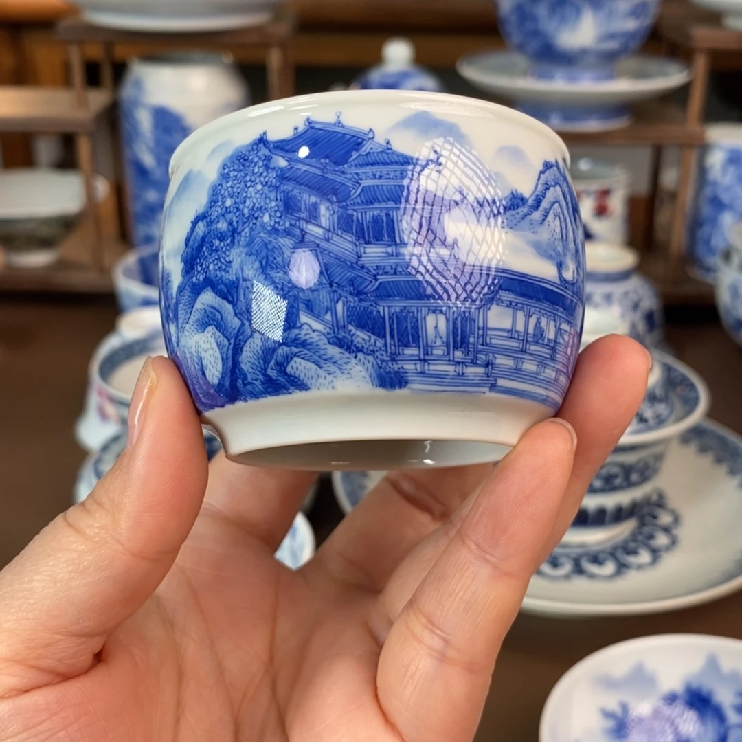 景德镇陶瓷手工手绘