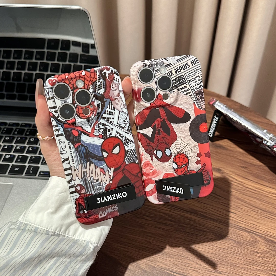 GGBond蜘蛛侠海报支架适用iphone16菲林手机壳华为vivo小米15oppo
