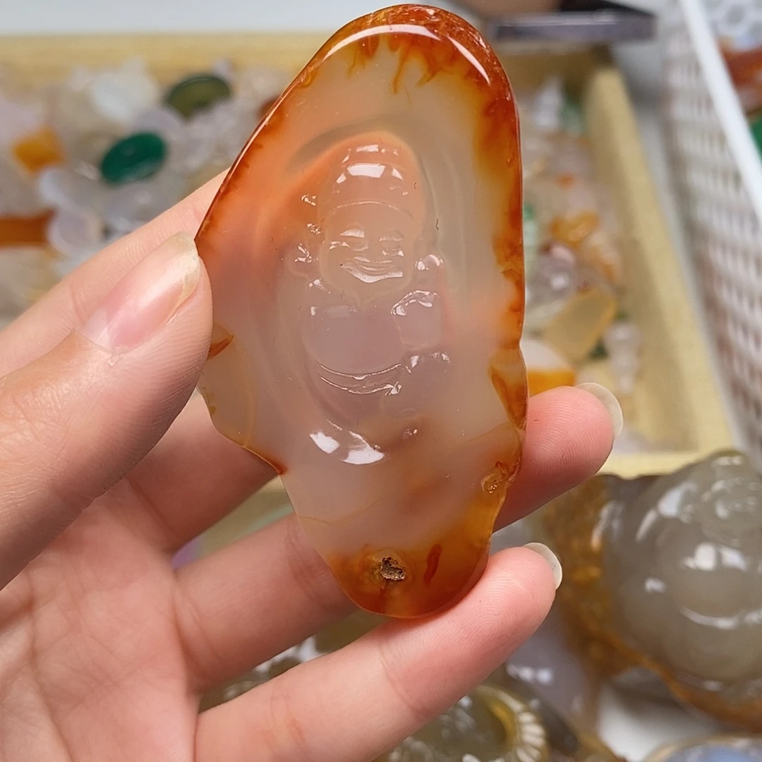 玛瑙/玉髓未镶嵌颈饰