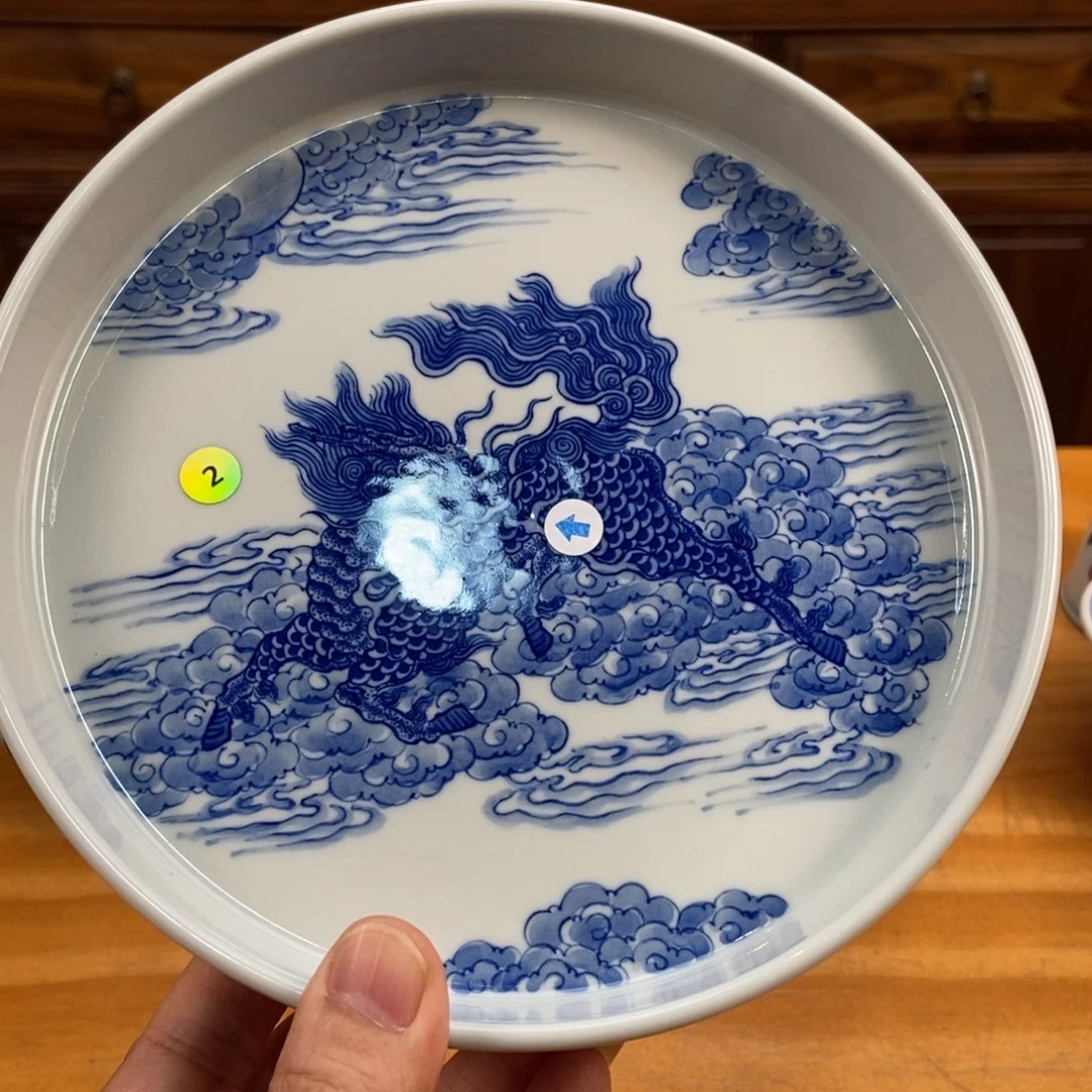 手绘茶具现代制品