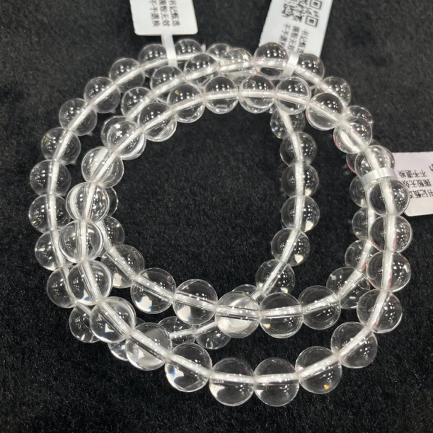 【书记甄选】高品白水晶单圈手链 约8mm 多样性发一件 6691CK