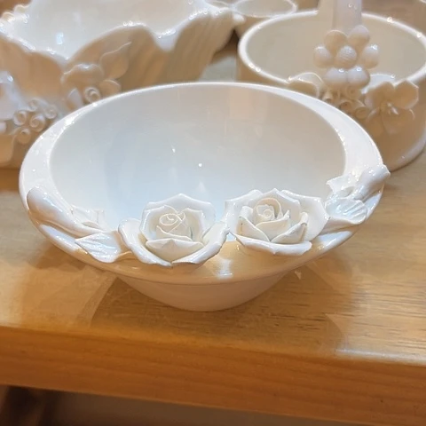 白瓷9**8特价微瑕米饭碗两个
