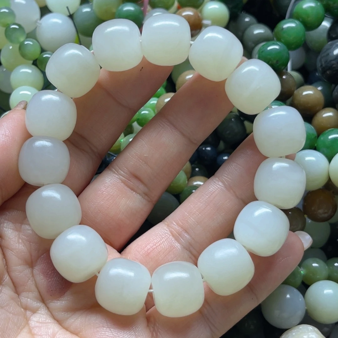 和田玉手链未镶嵌