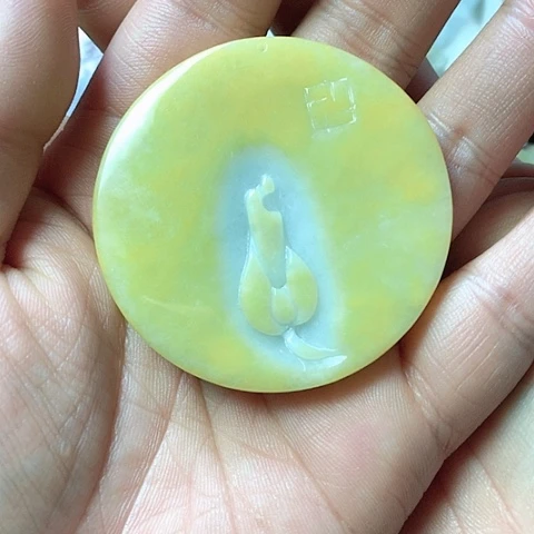 翡翠颈饰未镶嵌天然缅甸翡翠a货