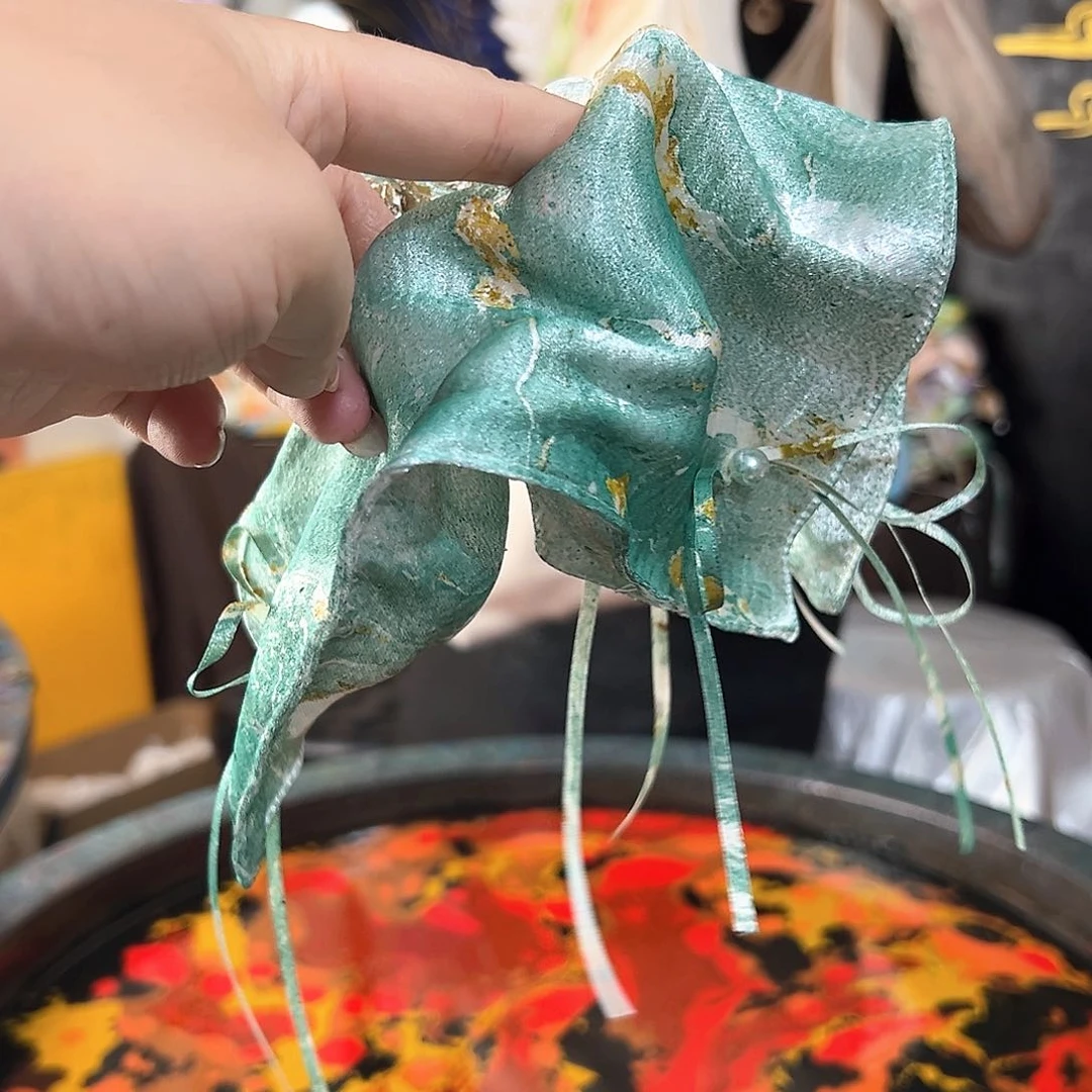 纪**?392新款方巾发圈