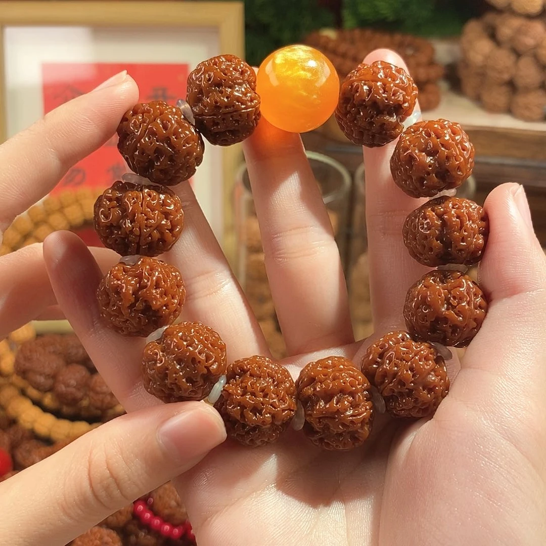 金刚菩提手串205玉化硫