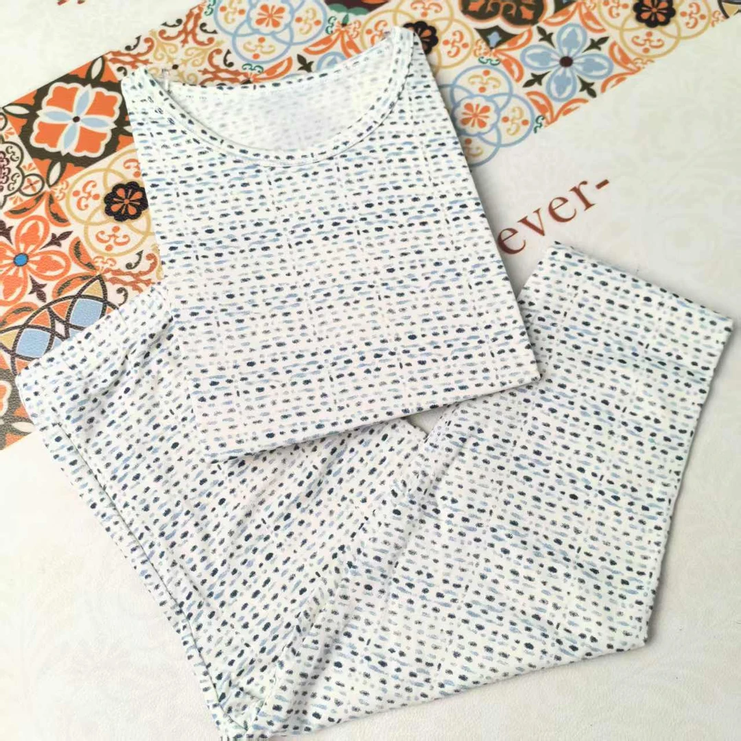 【C020】波点多样图居家服