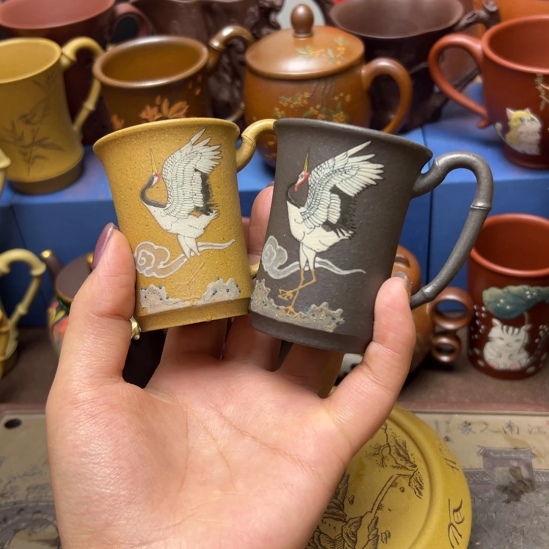 紫砂茶杯紫砂主人杯