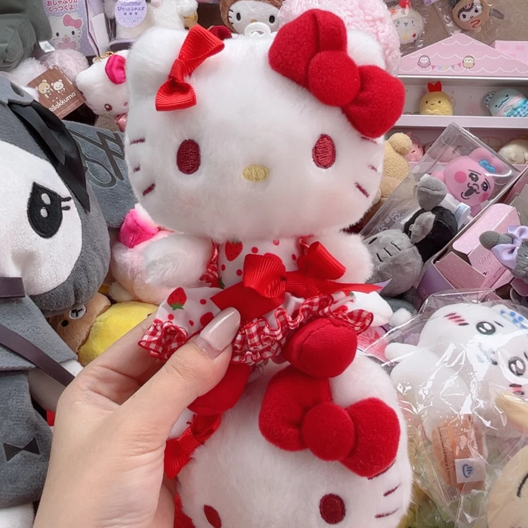 毛绒美版草莓kiity挂件