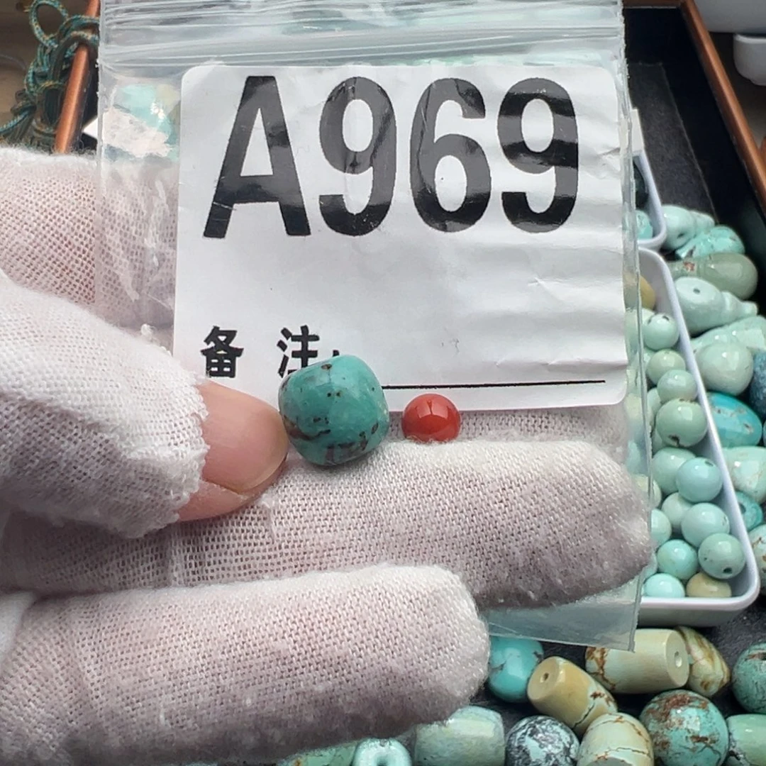 南红玛瑙未镶嵌卡10.8桶珠