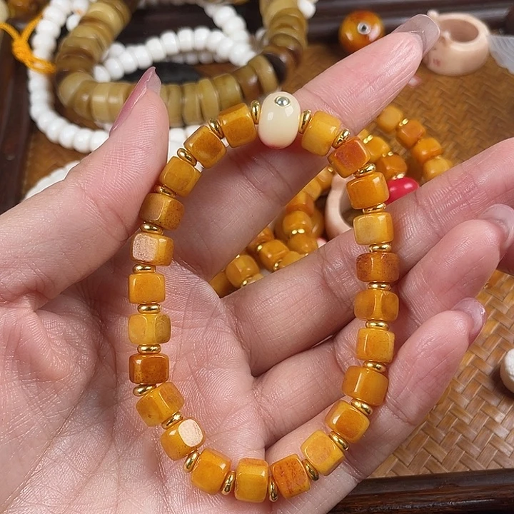 鹿骨手串/手链驼骨驼骨62，0.7