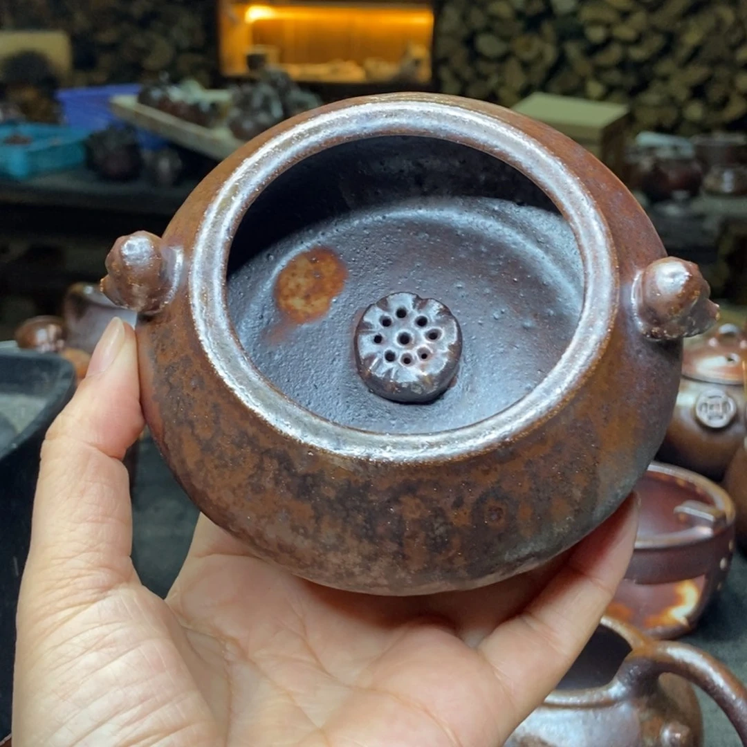 紫砂柴烧紫砂茶器