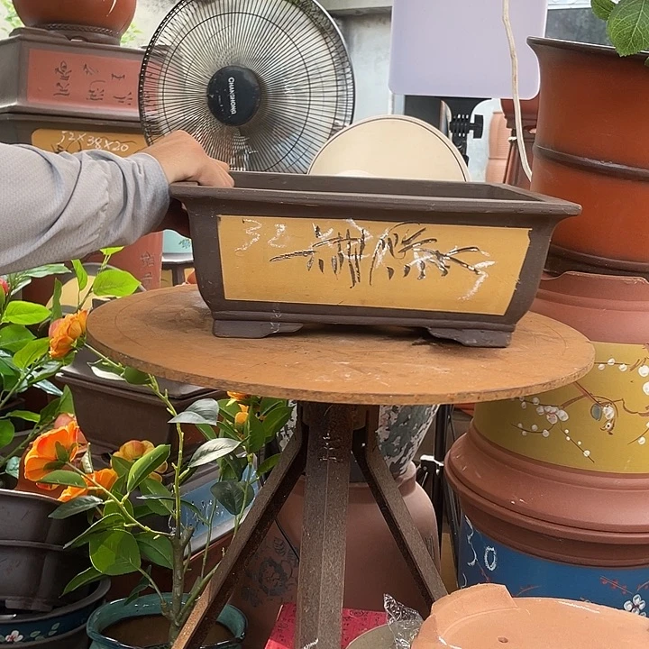 32黄马槽花盆紫砂花盆紫砂