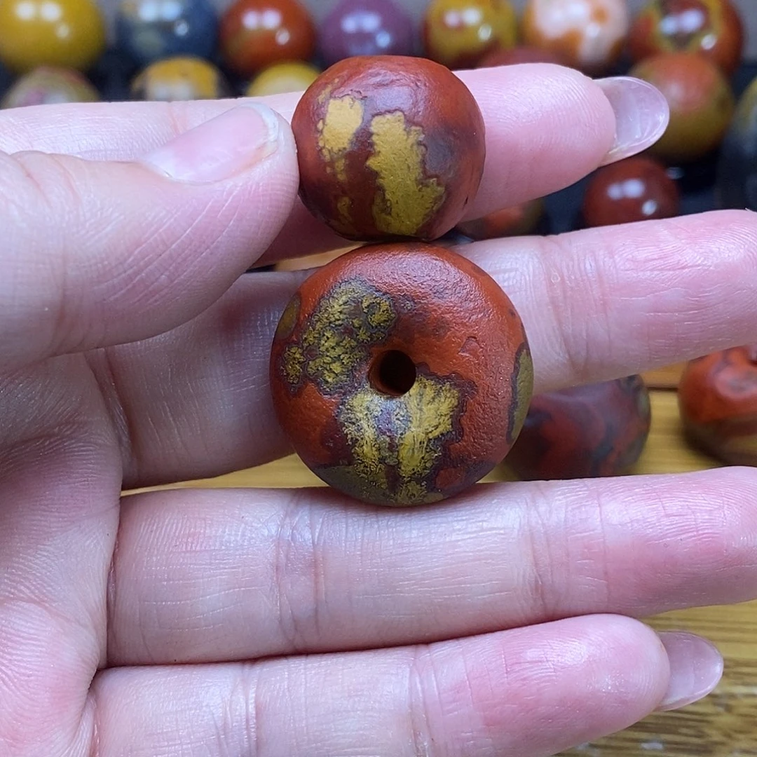 简***简玛瑙/玉髓未镶嵌战国红玛瑙