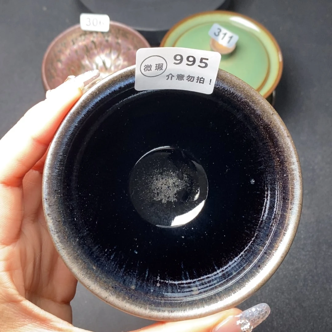 茶盏建窑建盏主人杯w 995
