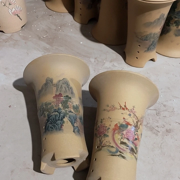 紫砂花盆紫砂兰花盆