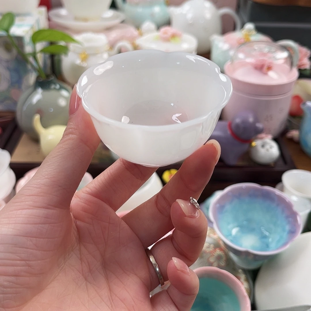 瓷片精美茶具孤品捡漏局