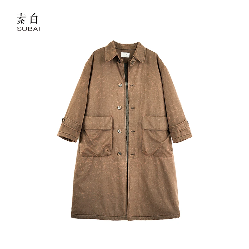 素白【牧游者】单排扣工装外套SB2508CP01925