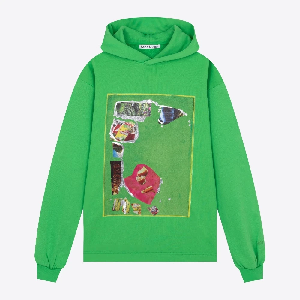 Acne Studios图案印头男休闲连帽衫连帽卫衣AI0122-AB8