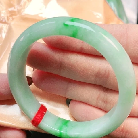 未镶嵌手镯翡翠正圈2126
