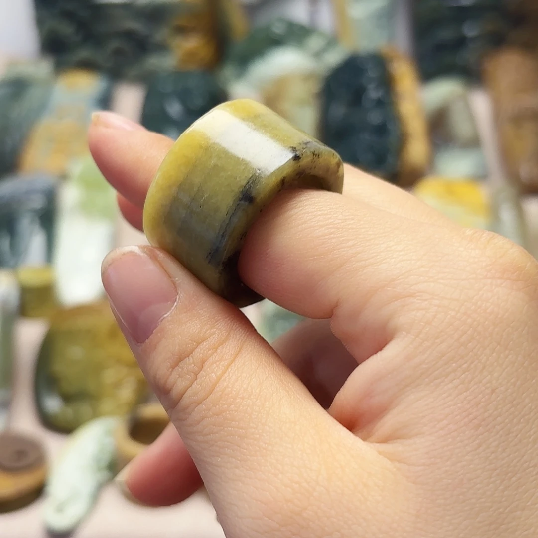 岫岩河磨玉（透闪石质玉）未镶嵌挂件