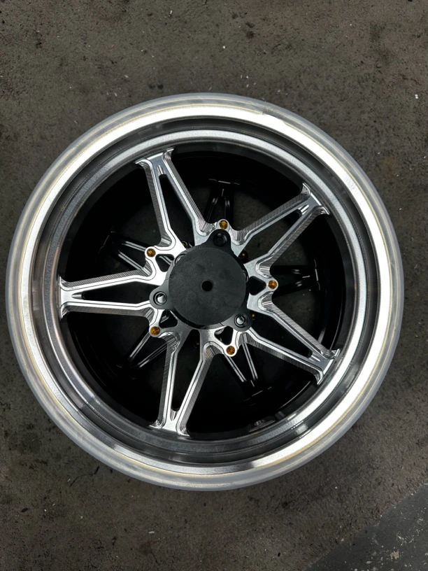 PTENG改装轮毂九号MZ/NZ/M95C/小牛NX/FX/NXT极核AE4/5G轮毂轮圈