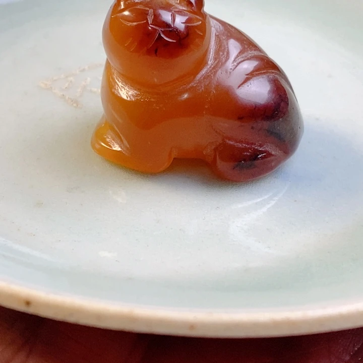 我***我琉璃手工艺品茶室茶宠摆件