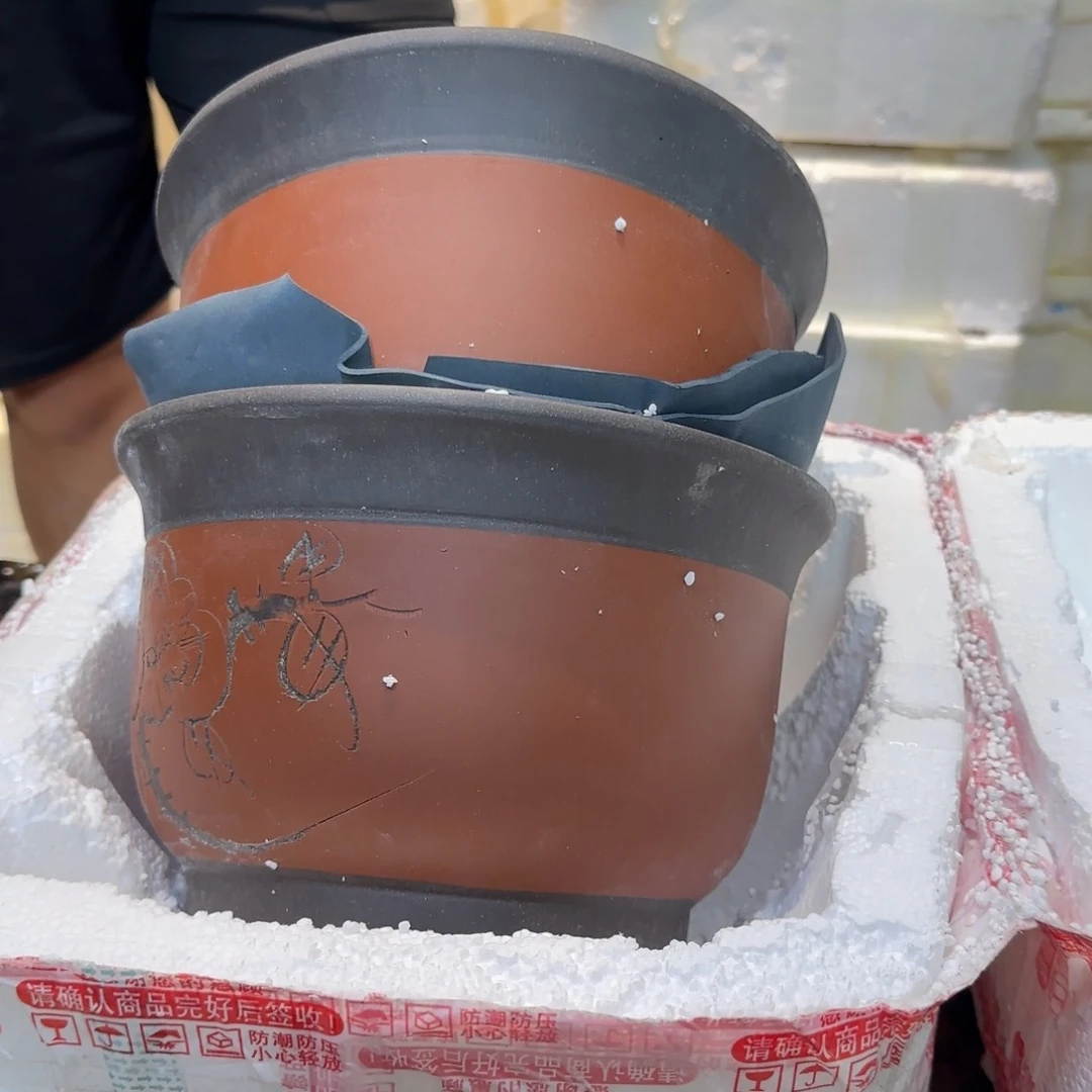 紫砂花盆瑕疵是不