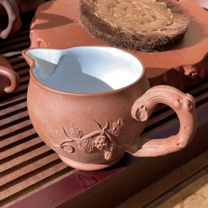 紫砂公道杯手工紫砂公道