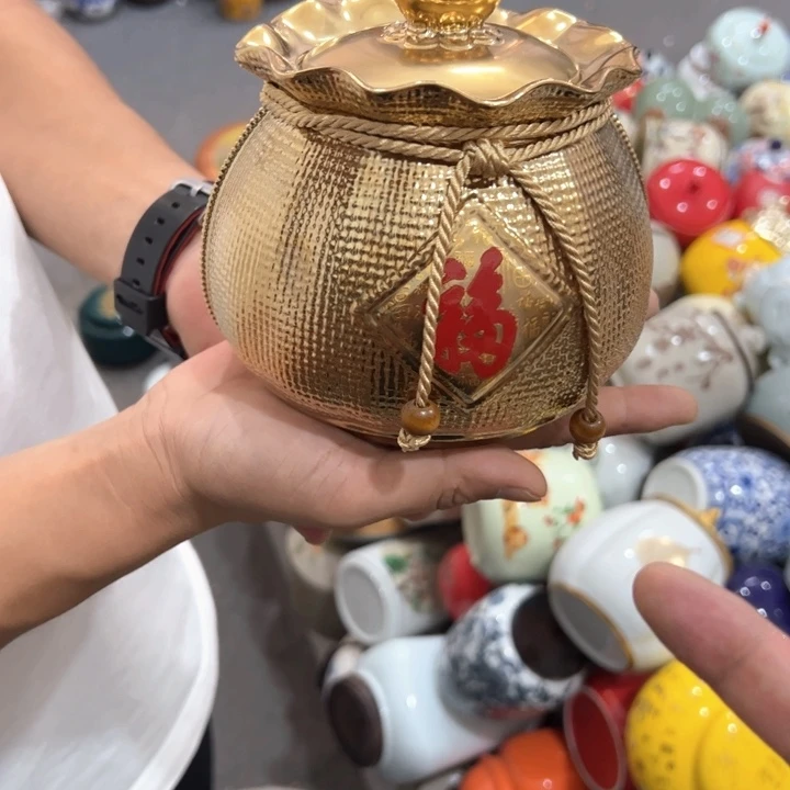 瑕疵福利品陶瓷茶叶罐