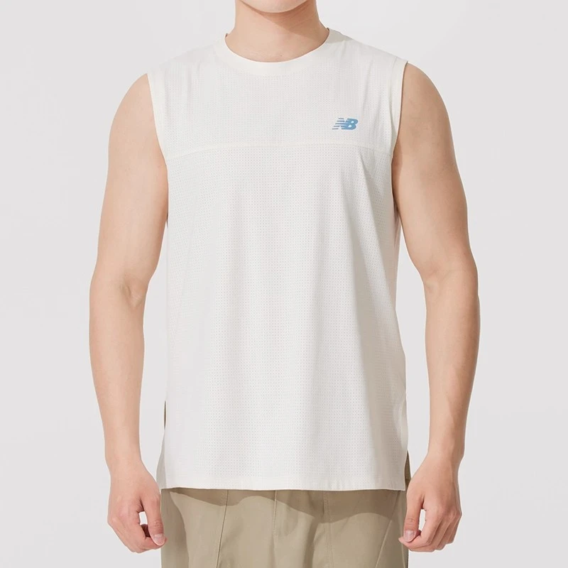 New Balance NB男装背心2025夏季新款运动休闲无袖T恤NGF29311IV