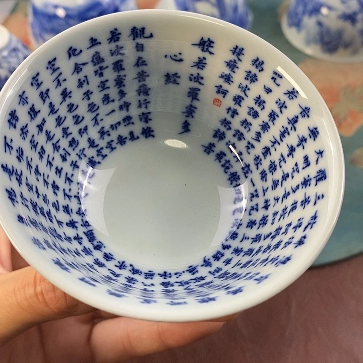 杯佲**具现代景德镇全手工全手绘茶具168888