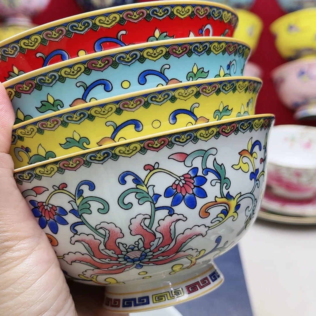 【闪购商品】珐琅4.5寸4个…………