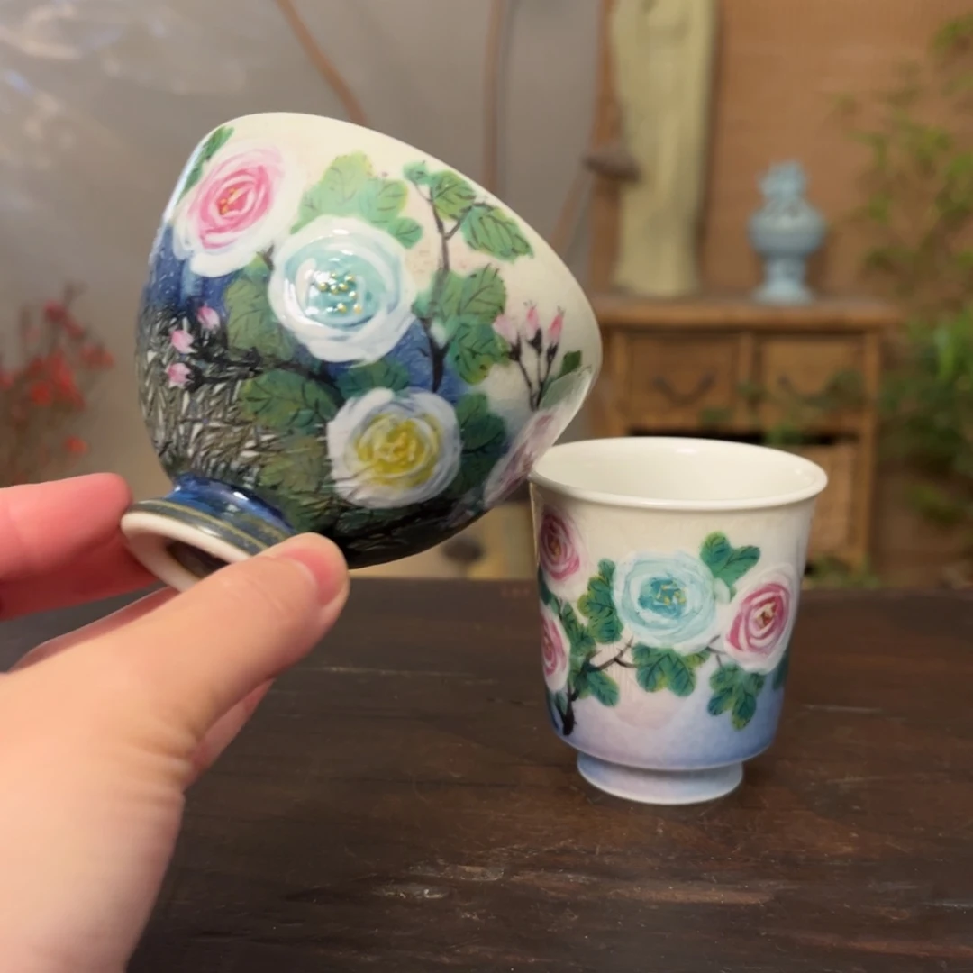 杯美*羊柴烧手工制作工艺