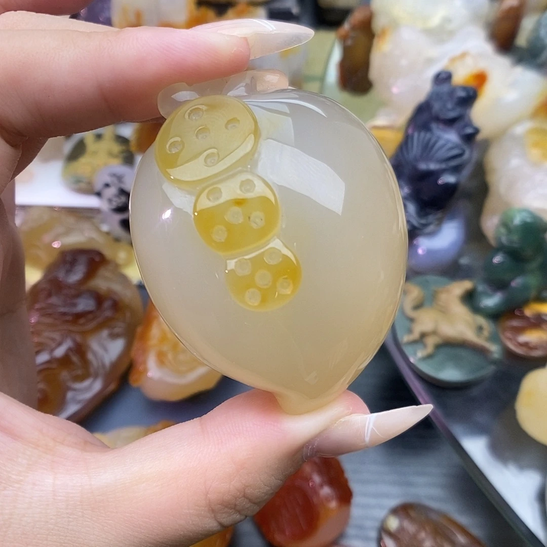 玛瑙/玉髓未镶嵌颈饰