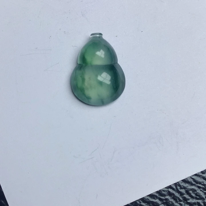 颈饰未镶嵌翡翠天然缅甸翡翠葫芦