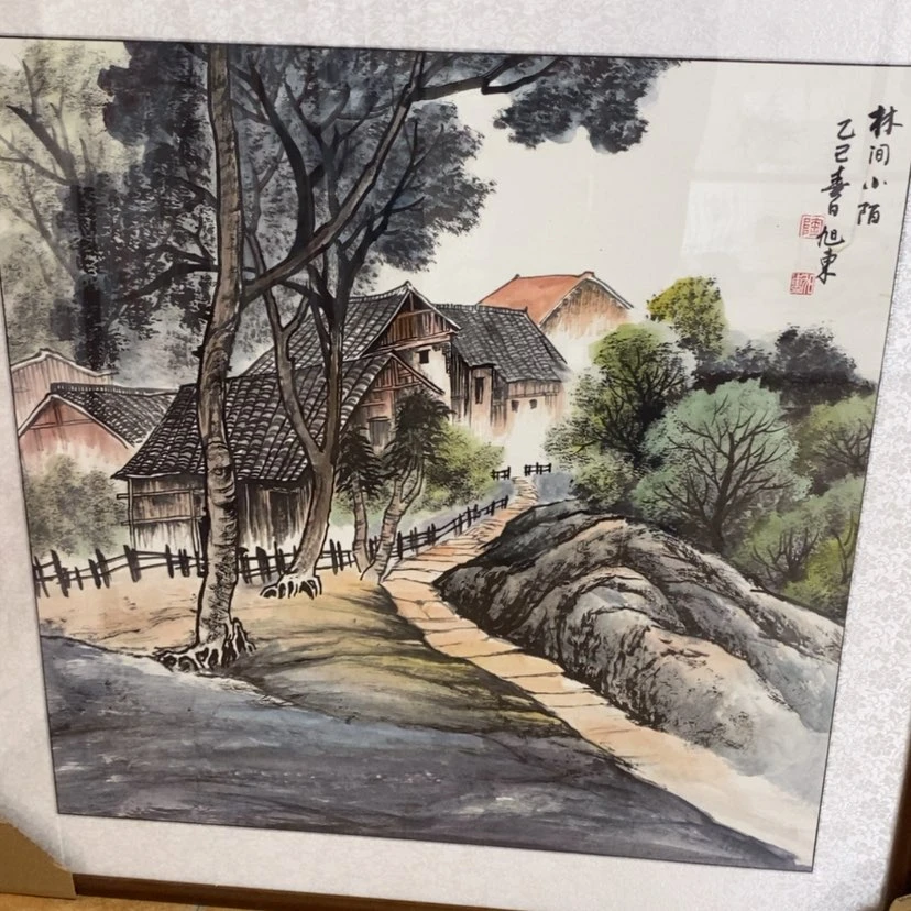 【闪购商品】国画手绘国画带框
