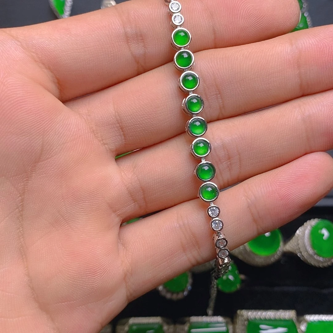 未镶嵌手链翡翠手链