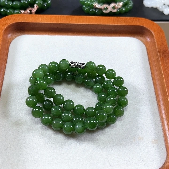 和田玉（碧玉）未镶嵌颈饰