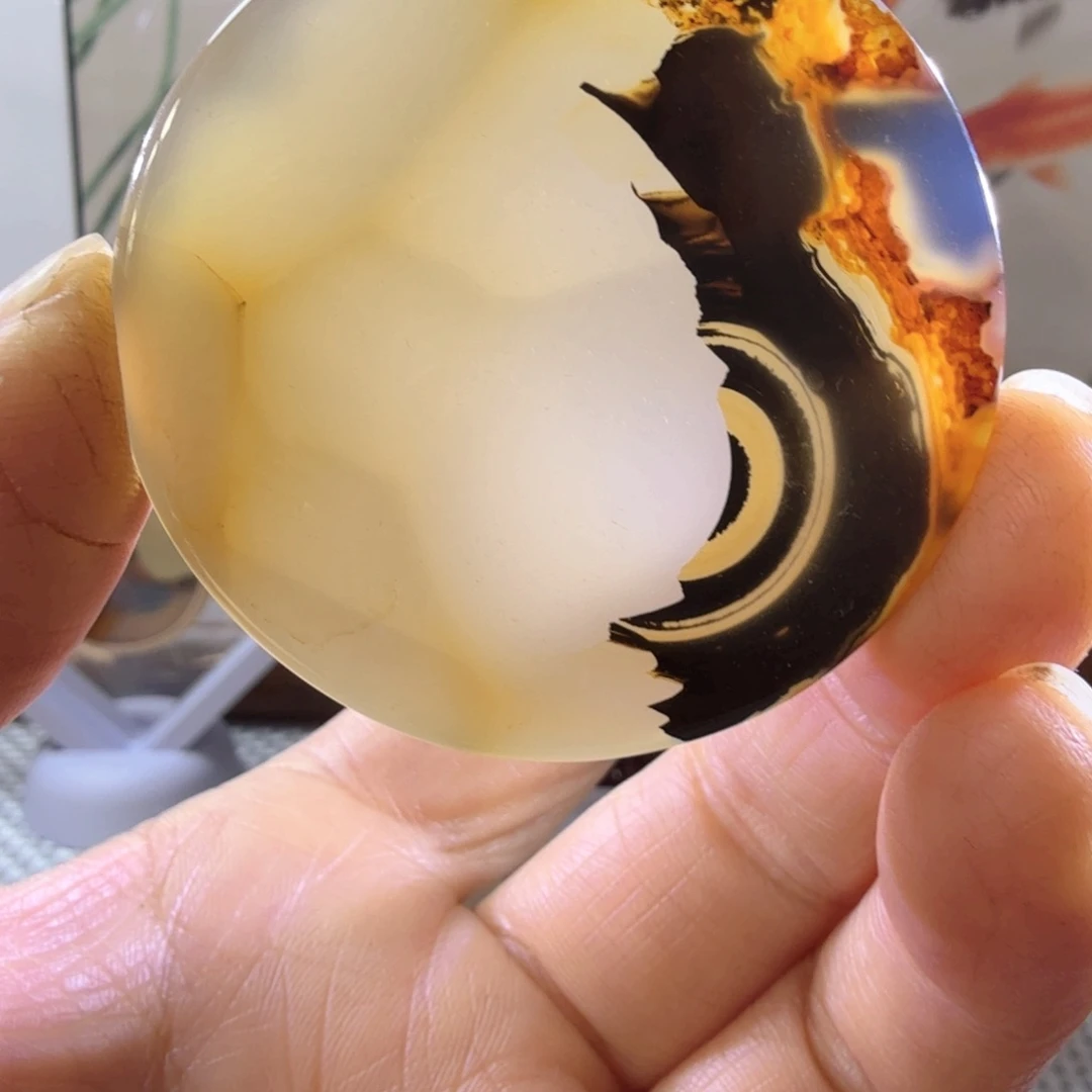 玛瑙/玉髓未镶嵌吊坠(不含链)