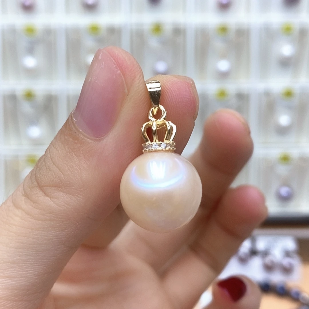 淡水珍珠颈饰合金