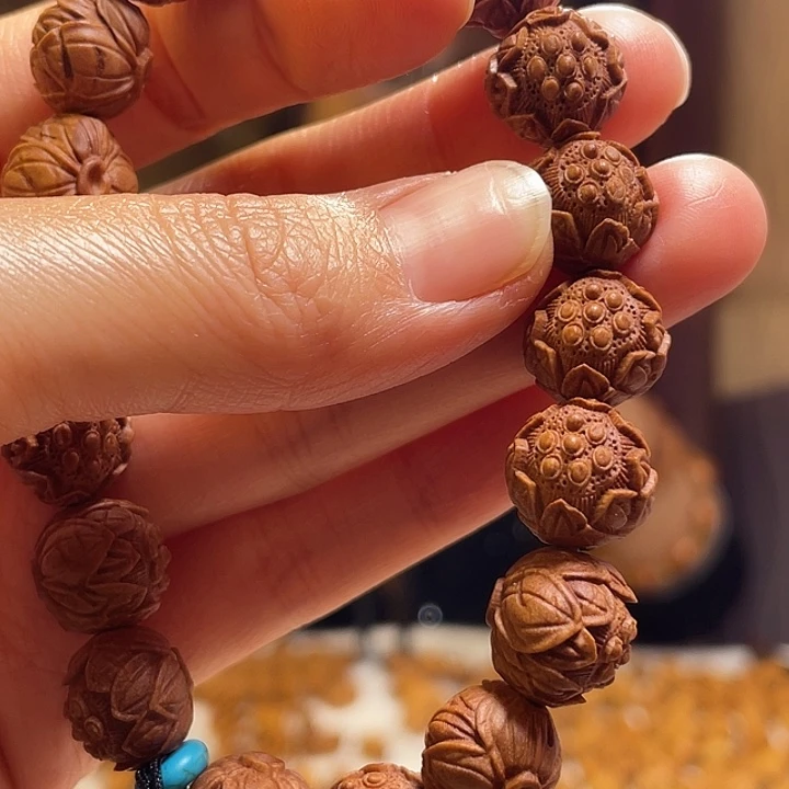 手串/手链橄榄核龙纹桃核