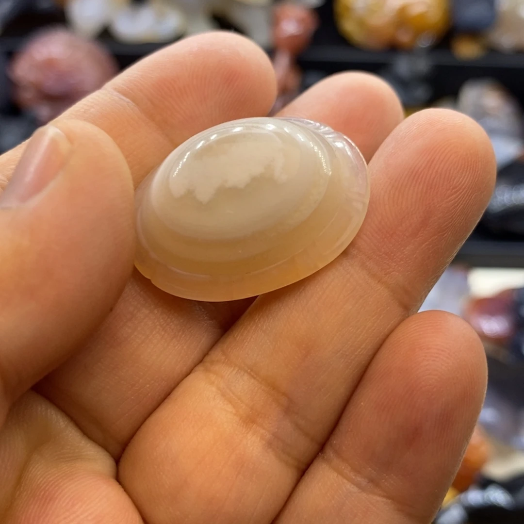 玛瑙/玉髓未镶嵌摆件手把件富甲天下