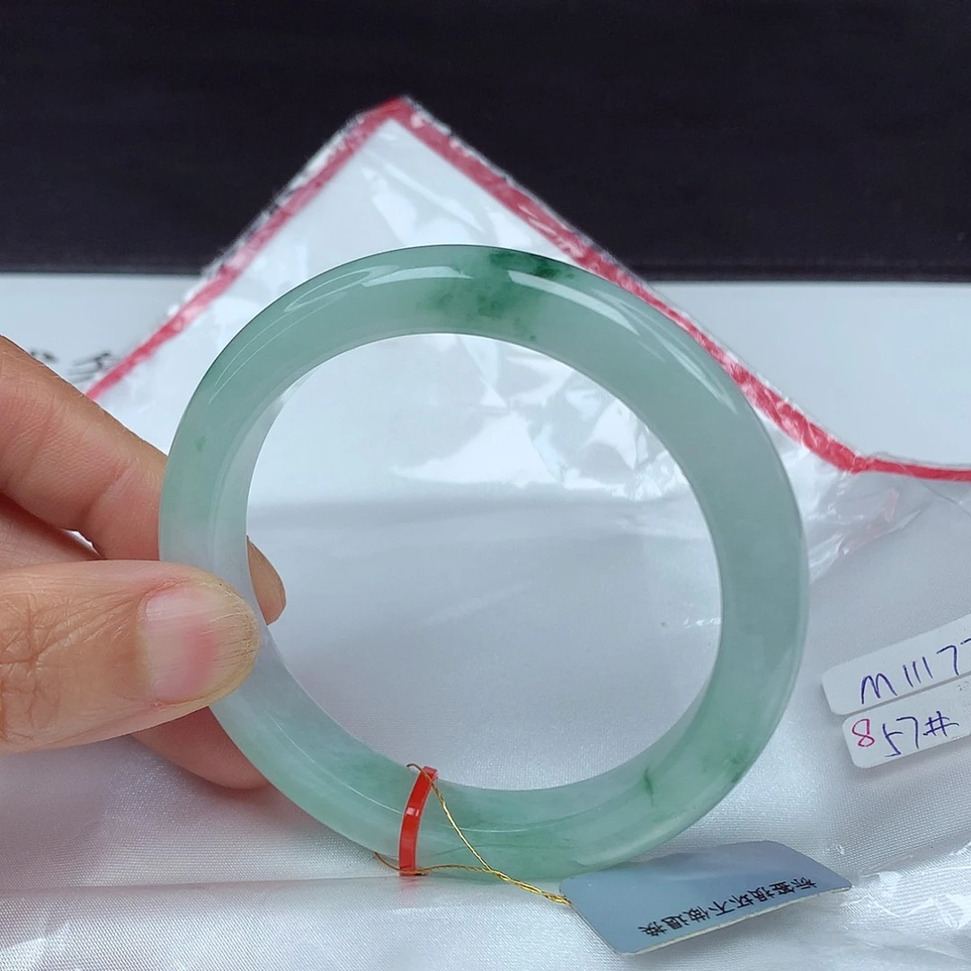 翡翠手镯未镶嵌57圈1771