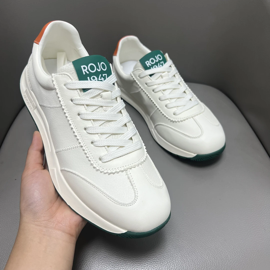 058潮流韩版厚底休闲纯色运动鞋单鞋小白鞋休闲男士厚底鞋