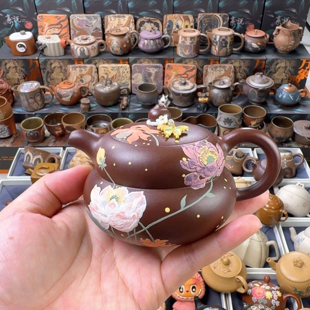 茶壶紫砂180cc原矿精工半手