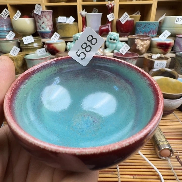 #钧瓷#原产地#矿石釉#器物之美#藏品#主人杯