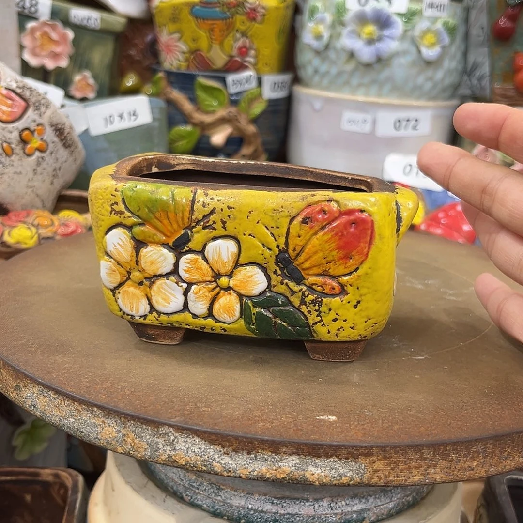 粗陶多肉花盆花盆